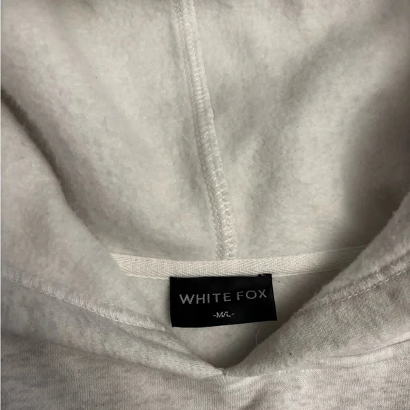 White Fox Boutique Volume 3 offstage Gray Hoodie - Picture 3 of 5